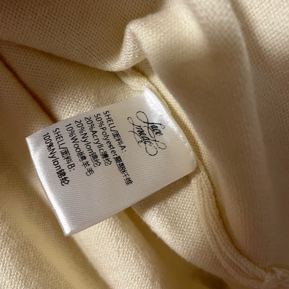 Lacemade Liz Lisa 🌸Gunne Sax Prairie Style Y2K Floral Ruffle Cardigan/Sweater🤍 - Picture 14 of 14